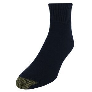 Gold Toe Men's Big & Tall Cotton Quarter Socks (Pack of 6)
